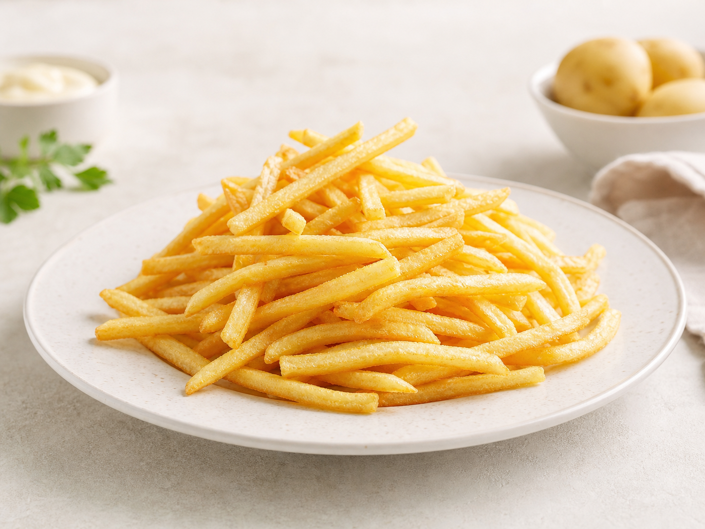 7mm shoestring frozen French fries
